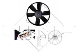 Qsr 47401 - VENTILADOR VW GOLF 1.6 92-