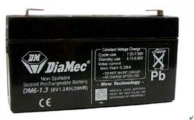 Diamec DM613 - BATERIA 6V 1,3AH