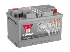  YBX5100 - BATERIA 75/680A +DCH 278X175X175