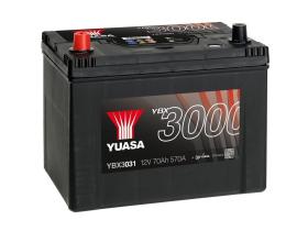 Yuasa YBX3031 - BATERIA 72/630A +IZQ 25X17X22 (NISSAN)