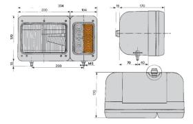 Cobo 0508650000 - FARO C/ INTERMIT. (IZ.)