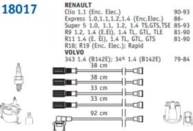 Angli 18017 - CABLEADO BUJIAS