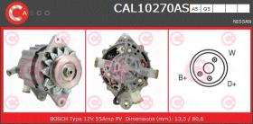 Casco CAL10270AS - ALT.12/55A NISSAN