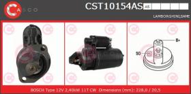 Casco CST10154AS - ARR.12V 11D SAME/DITER   (GIRO DCH)