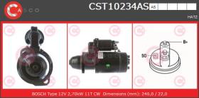 Casco CST10234AS - ARR.12V 11D BMW/HATZ  (BOS)