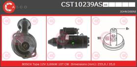 Casco CST10239AS - ARR.12V 10D J.DEERE  (BOS)