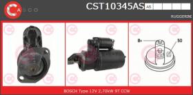 Casco CST10345AS - ARR.12V 9D RUGG/AGRIA (BOCA+ABIERT) (CASI)