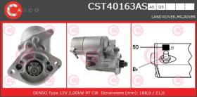 Casco CST40163AS - ARR.12V 9D 2.0KW ROVER 75
