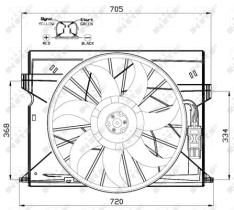 Nrf 47444 - ELECTROV.12V MERC.W211