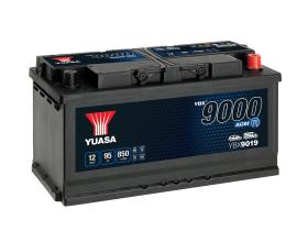 Yuasa YBX9019 - BATERIA AGM 95/850A +DCH 353X175X190 S.STOP