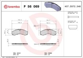 Icer P56069 - PASTILLA FRENO