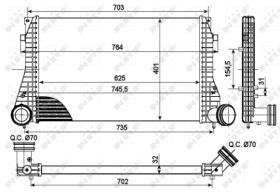 Nrf 30290 - INTERCOOLER AUDI/SEAT/VW