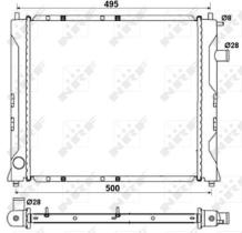 Nrf 58107A - RADIADOR MG EXPRESS 03-M