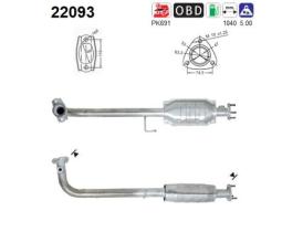 As 22093 - CATALIZ.CIVIC 1.6I