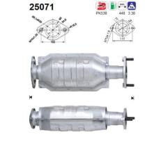 As 25071 - CATALIZ.CARENS 1.8I 110CV