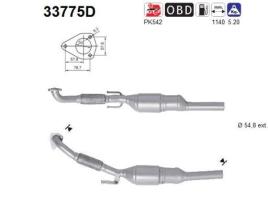As 33775D - CATALIZADOR SEAT LEON 1.9 TDI 150CV