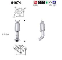 As 91074 - CATALIZ.G.VITARA 140