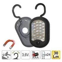 Jbm 51455 - PORT MINI TALLER 24 LED PILAS