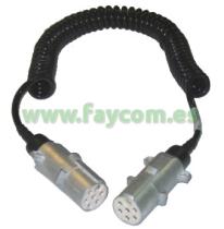 Faycom FA101017A - ESPIRAL CABLE REMOL.C/CONECT.(S) (2,5MTS)