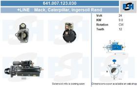 Psh 641007123 - ARR.24V 12D 42MT CATERP.