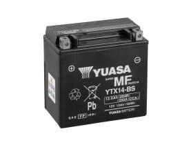 Yuasa YTX14BSCP - BATERIA 12/12A +IZQ 15X87X14 T5 MERC.