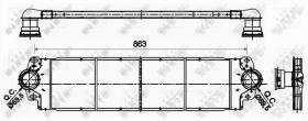 Nrf 30354 - INTERCOOLER TRANSPORTER
