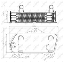 Nrf 31188 - RAD.ACEITE SEAT/AUDI/VW (CAJA AUTOMATICO)