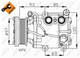 Nrf 32247G - COMPR.12V FORD