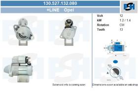 Psh 130527132 - ARR.12V    1.2 KW OPEL HITACHI NUEVO