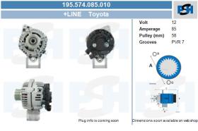 Psh 195574085 - DYNAMO TOYOTA 85A TWA