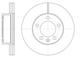 Woking D6147510 - DISCO DEL NV400/MOVANO/MASTER..(302MM) (VENT)