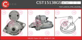 Casco CST15138GS - ARR.12V 9D 1,3KW FIAT/LANCIA/OPEL (VAL)