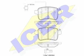 Icer 181995 - J.PAST.TRS.ALFA