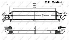 Nrf 30161A - INTERCOOLER MERC.