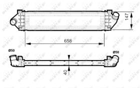 Nrf 30515 - INTERCOOLER FORD S-MAX 2.0D 06-