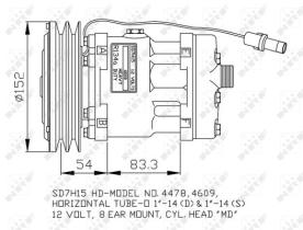 Nrf 32756G - COMPR.12V CASE
