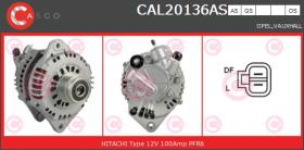 Casco CAL20136AS - ALT.12/100A PV6 C/EMB HIT LR1100-508 OPEL