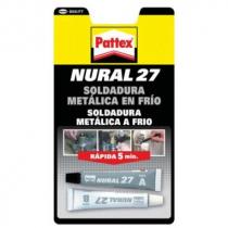 Pattex - Nural 1768322 - NURAL-27 SOLD.METALICA FRIO 2.COMP. 22ML