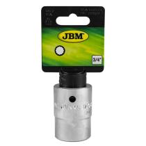 Jbm 10354 - VASO CORTO 3/4" 12 CANTOS 27MM