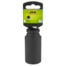 Jbm 11613 - VASO DE IMPACTO XZN 1/2" 27MM
