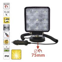 Jbm 52566 - FARO TRABAJO CUADRADO LUZ DISPERSA
