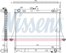 Nissens 60856 - RADIADOR ISUZU D-MAX (02-) 3.0 DITD