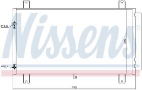 Nissens 940401 - CONDENSADOR MITSUBISHI GRANDIS(NA0)