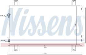 Nissens 940401 - CONDENSADOR MITSUBISHI GRANDIS(NA0)