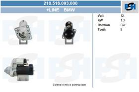 Psh D6RA108 - ARR.12V 9D 1,3KW BMW