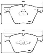 Brembo P06073 - J.PAST.DEL.BMW