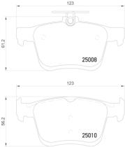 Brembo P85125 - J.PAST.TRS.AUDI/BMW/SEAT/VW