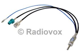 Radiovox 214438 - PHANTOM FAKRA Z M+ISO H-DIN M