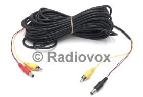 Radiovox 605374 - CABLE RCA-ECO+CABLE VIDEO 15M.