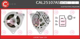 Casco CAL25107AS - ALT.12/65A FORD/UNIV.(6+10) FASTON